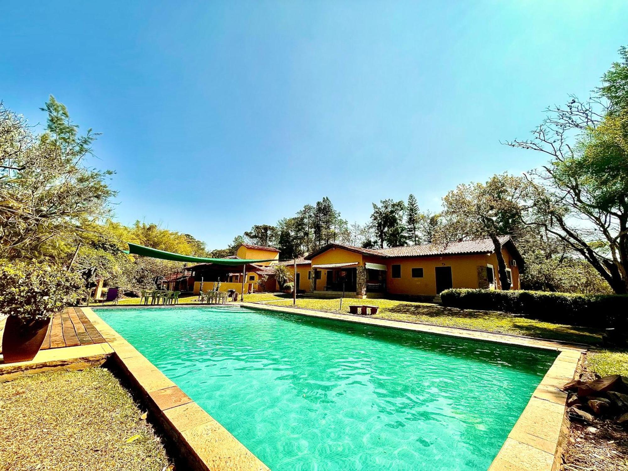 Hospedagem Fazenda Nova América Brotas Exterior foto