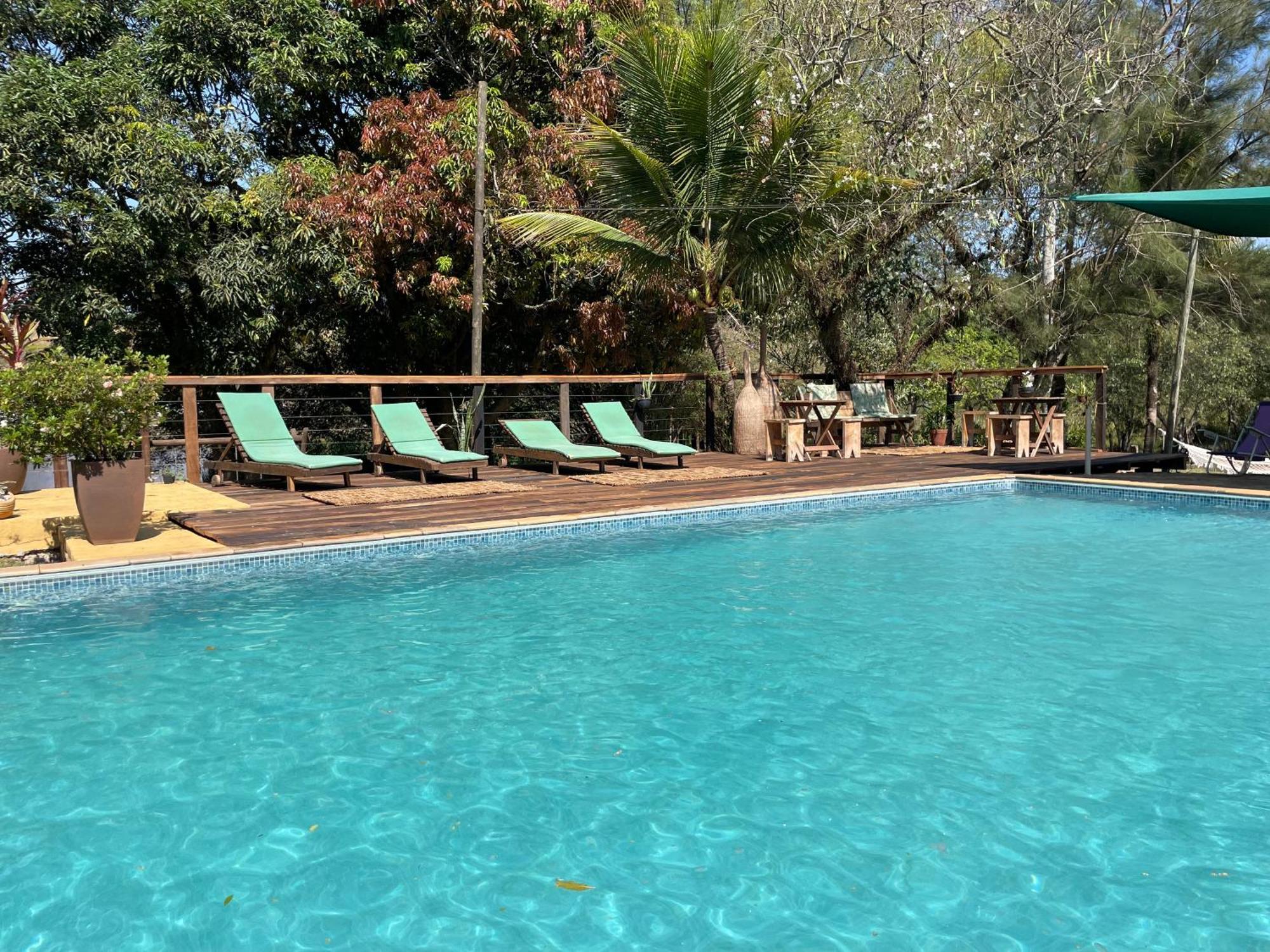 Hospedagem Fazenda Nova América Brotas Exterior foto