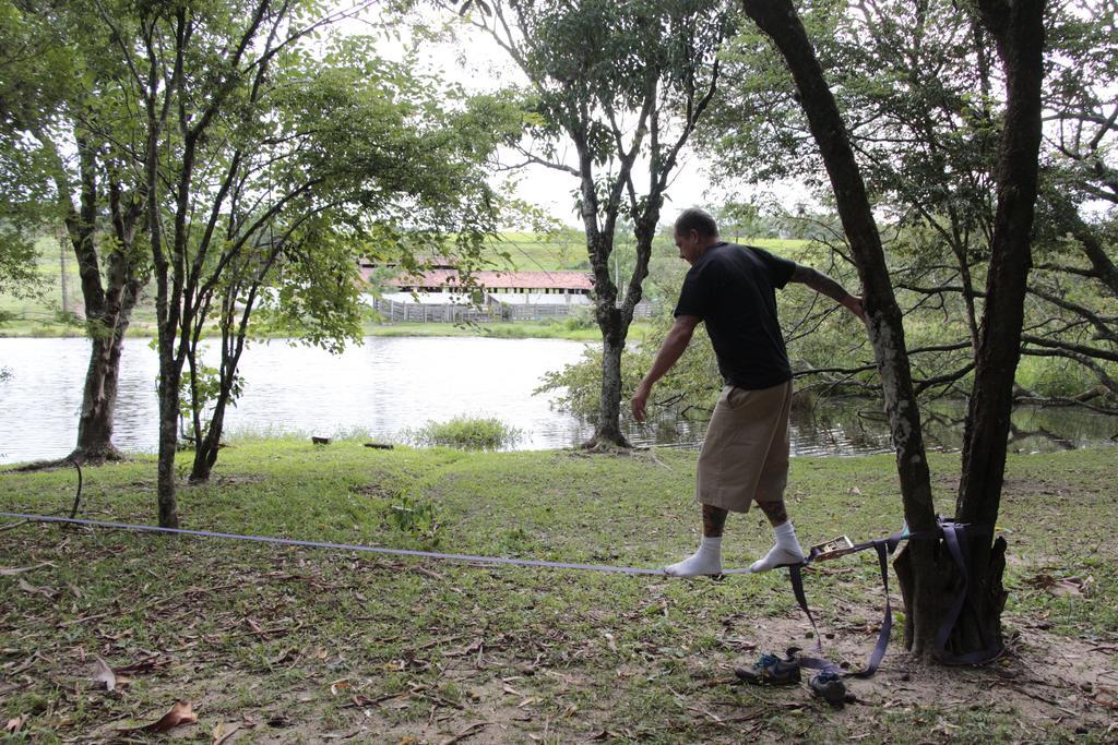 Hospedagem Fazenda Nova América Brotas Exterior foto