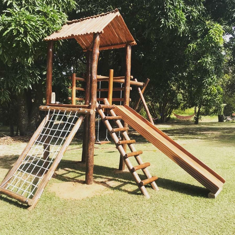 Hospedagem Fazenda Nova América Brotas Exterior foto